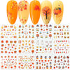 Nail Art Sticker Water Transfer Decals Set Slider Tattoo Foil Manicure Decoration Free shipping Butterfly Halloween Nail sticker
