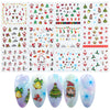 Nail Art Sticker Water Transfer Decals Set Slider Tattoo Foil Manicure Decoration Free shipping Butterfly Halloween Nail sticker
