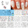 Nail Art Sticker Water Transfer Decals Set Slider Tattoo Foil Manicure Decoration Free shipping Butterfly Halloween Nail sticker