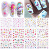 Nail Art Sticker Water Transfer Decals Set Slider Tattoo Foil Manicure Decoration Free shipping Butterfly Halloween Nail sticker