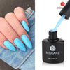 MSHARE Milky White Gel Nail Polish Varnish Soak Off Cured with Nail Dryer Lacquer Milk