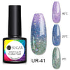 UR SUGAR 7.5ml Thermal 3-layers Color Changing UV Gel Polish Shimmer Glitter Nail Gel Polish Soak Off Nail Art Gel Varnishes