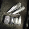0.5g Multi-usages Silver White Magnetic 9D Cat Eye Pigment Mirror Powder Glitter Chrome for Nail Art Gel Nail Polish
