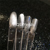 0.5g Multi-usages Silver White Magnetic 9D Cat Eye Pigment Mirror Powder Glitter Chrome for Nail Art Gel Nail Polish