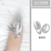 Cateye gel cat magnetic Nail Gel Silver Holographics Glitter Gel Nail Polish Magnetic Gel Polish For Nails Design