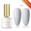 BORN PRETTY Opal Jelly Gel Nail Polish Milky White Semi-transparent Varnis Nagellack Soak Off Nails Gel for Manicure Decorations