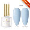 BORN PRETTY Opal Jelly Gel Nail Polish Milky White Semi-transparent Varnis Nagellack Soak Off Nails Gel for Manicure Decorations