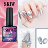 SKIW Nail Glue Cat Eye Magnet Gel Nail Polish Diamond Reflective Glitter Top Coat Nail Art  For UV LED Bling Nail Builder Gel