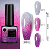 UR SUGAR 7.5ml Thermal 3-layers Color Changing UV Gel Polish Shimmer Glitter Nail Gel Polish Soak Off Nail Art Gel Varnishes