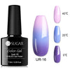 UR SUGAR 7.5ml Thermal 3-layers Color Changing UV Gel Polish Shimmer Glitter Nail Gel Polish Soak Off Nail Art Gel Varnishes