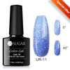 UR SUGAR 7.5ml Thermal 3-layers Color Changing UV Gel Polish Shimmer Glitter Nail Gel Polish Soak Off Nail Art Gel Varnishes