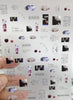 3D Nail Art Stickers Bohemia Gary Flowers Image Nails Stickers for Nails Sticker Decorations Manicure