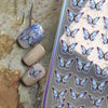 3D Nail Art Stickers Bohemia Gary Flowers Image Nails Stickers for Nails Sticker Decorations Manicure