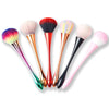 Colorful Soft Nail Art Brush Nail Art Manicure Pedicure Dust Powder Cleaning Professional Clean Brush Makeup Tools Nail Care