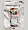 10 Rolls/Bag Holograp Luxury Logo Nail Transfer Foil 4*50CM  Designer Watermark Decals  Manicure Decoration