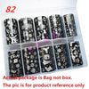 10 Rolls/Bag Holograp Luxury Logo Nail Transfer Foil 4*50CM  Designer Watermark Decals  Manicure Decoration