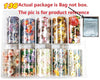 10 Rolls/Bag Holograp Luxury Logo Nail Transfer Foil 4*50CM  Designer Watermark Decals  Manicure Decoration