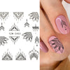 The New Stickers for nails Tricks Simple Stickers for manicure DIY nails sticker nail foil