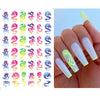3D Dragon Snake Design Nail Stickers Women Love Nail Art Tattoo Slider Gel Polish Decal Temporary Tattoo Decorations