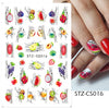 3D Dragon Snake Design Nail Stickers Women Love Nail Art Tattoo Slider Gel Polish Decal Temporary Tattoo Decorations