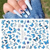 3D Dragon Snake Design Nail Stickers Women Love Nail Art Tattoo Slider Gel Polish Decal Temporary Tattoo Decorations