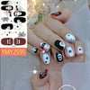 Halloween Nail Art Stickers Festival Pumpkin Wraps Waterproof Full DIY Manicure Accessories Holiday Party Stickers Nail Decal