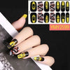 Halloween Nail Art Stickers Festival Pumpkin Wraps Waterproof Full DIY Manicure Accessories Holiday Party Stickers Nail Decal