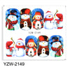 Watermark Cartoon Christmas Nail Adhesive Stickers Santas Snowman Tree Winter Xmas Nail Art Manicure Decoration Tip