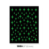 Glow In The Dark Nail Stickers Halloween 2021 Luminous Stickers On Nails Decorations Glitter Manicure Sliders Cool Luxury Party