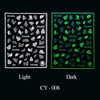 Glow In The Dark Nail Stickers Halloween 2021 Luminous Stickers On Nails Decorations Glitter Manicure Sliders Cool Luxury Party