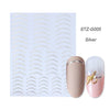 Bronzing Geometric Gold Silver Lines Nail Accessories Stickers For Nails Art False Nails Sticker Manicure Sliders Striping Tape