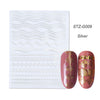 Bronzing Geometric Gold Silver Lines Nail Accessories Stickers For Nails Art False Nails Sticker Manicure Sliders Striping Tape