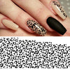 1pcs Sexy Leopard Nail Art Water Transfer Stickers Decals Animal Charm DIY Full Wrap Slider Manicure Decoration Accessory
