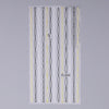 1PC Silver Gold Lines Stripe 3D Nail Sticker Geometric Waved Star Heart Self Adhesive Slider Papers Nail Art Transfer Stickers