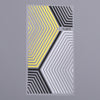1PC Silver Gold Lines Stripe 3D Nail Sticker Geometric Waved Star Heart Self Adhesive Slider Papers Nail Art Transfer Stickers