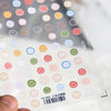 1 Sheet 5D High Quality Ultra-Thin Adhesive Smiley Nail Art Stickers Spring and Summer Cute Smile DIY Manicure Decal Decoration