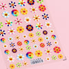 1 Sheet 5D High Quality Ultra-Thin Adhesive Smiley Nail Art Stickers Spring and Summer Cute Smile DIY Manicure Decal Decoration
