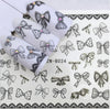 1pc Water Transfer Nail Stickers Decals Nail Art Cartoon Emoticons and Animal Patterns 6.4cm*5.2cm