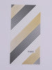 1 Sheet 3D Nail Art Stickers Sliders Geometric Line Image Adhesive Nails Decals Nail Tips Decorations Nail Art Accessories