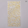1 Sheet 3D Nail Art Stickers Sliders Geometric Line Image Adhesive Nails Decals Nail Tips Decorations Nail Art Accessories