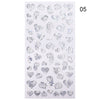 1 Sheet 3D Nail Art Stickers Sliders Geometric Line Image Adhesive Nails Decals Nail Tips Decorations Nail Art Accessories