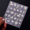 1 Sheet 3D Nail Art Stickers Sliders Geometric Line Image Adhesive Nails Decals Nail Tips Decorations Nail Art Accessories