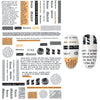 Inscriptions Nail Sticker English Words Letters Sentences Design Nail Art Decorations Manicure Designer Stickers for Nails