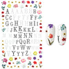Inscriptions Nail Sticker English Words Letters Sentences Design Nail Art Decorations Manicure Designer Stickers for Nails