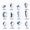Nail Art Rhinestone Moonlight Stone Mixed Shape  Flat Back Shiny DIY 3D Trendy Fingernail Accesories 12 Styles