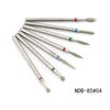 7 PCs Nail Art Silver Tungsten Steel Diamond Grinding Head Nail Art Grinding Head Manicure Implement Nail Tools Accessories