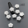 5pcs/lot Korea luxury Zircon Nail Art Parts Alloy Kawaii Accessories Glitter Rhinestone Decoration Charm Nail Material Supplies
