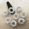 5pcs/lot Korea luxury Zircon Nail Art Parts Alloy Kawaii Accessories Glitter Rhinestone Decoration Charm Nail Material Supplies