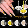 BORN PRETTY Reflective Glitter Spider Nail Gel Nail Polish Nail Art Sparkling Effect Wire Line Drawing Painting Nail Gel Varnish