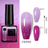 UR SUGAR Thermal Gel Nail Polish Soak Off UV Gel Polish Temperature Color-changing  Gel Glitter Varnish Nail Art